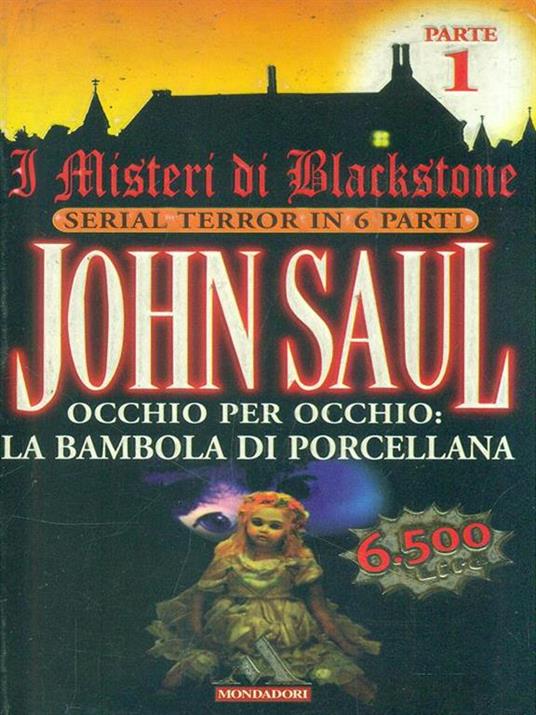 Copertina di JOHN SAUL - OCCHIO PER OCCHIO: LA BAMBOLA DI PORCELLANA