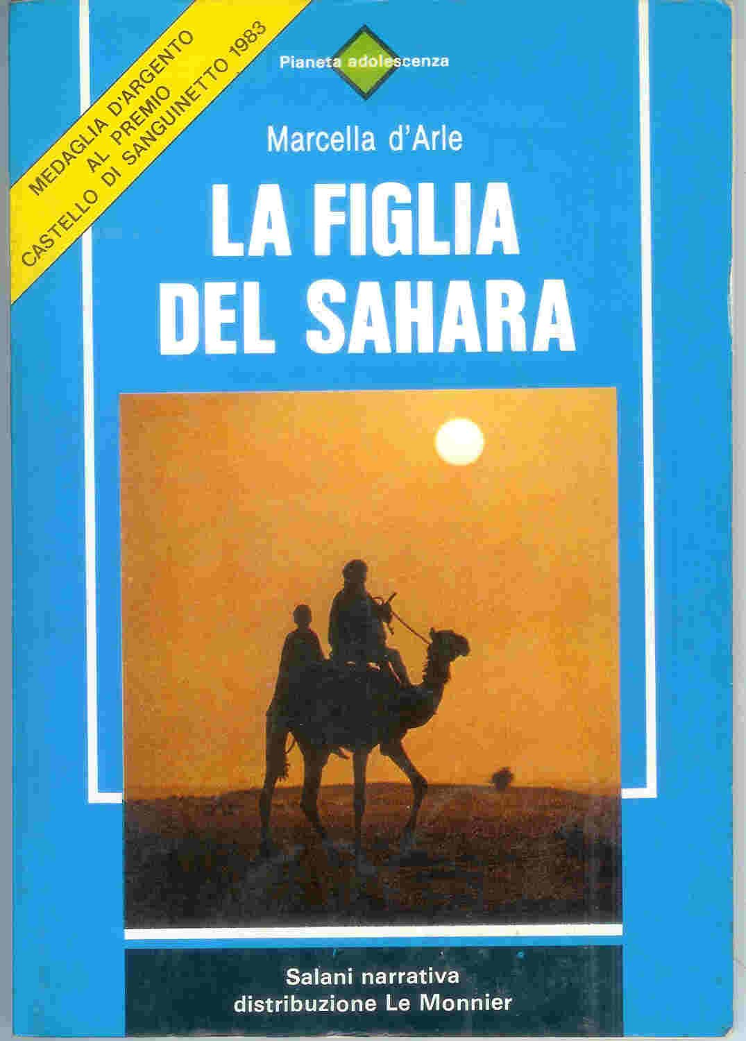 Copertina di LA FIGLIA DEL SAHARA