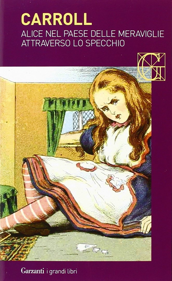 Copertina di ALICE NEL PAESE DELLE MERAVIGLIE - ATTRAVERSO LO SPECCHIO