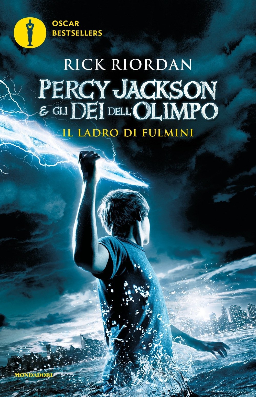 Copertina di PERCY JACKSON E GLI DEI DELL'OLIMPO - IL LADRO DI FULMINI