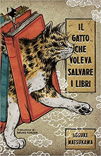 Copertina di Il gatto che voleva salvare i libri
