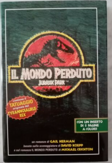 Copertina di Jurassic Park. Il mondo perduto