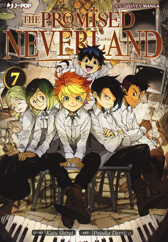 Copertina di the promised neverland